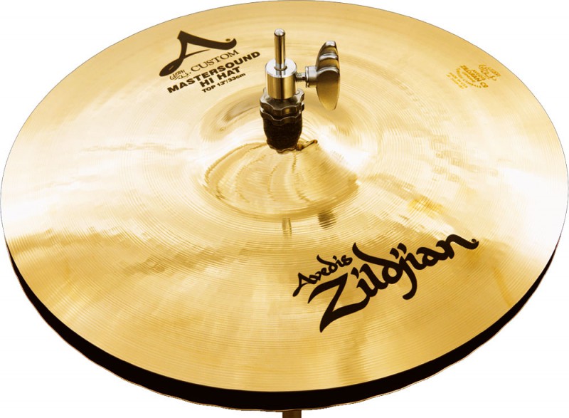 ZILDJIAN 13’ A’ CUSTOM MASTERSOUND HI-HAT